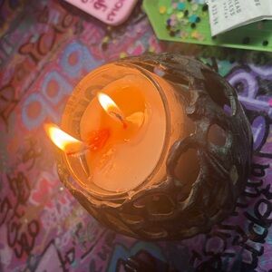 Elegant homemade candles